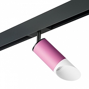 Светильник на штанге Lightstar Rullo PRO43236 цвет плафона/подвески Белый, Розовый, цвет арматуры Черный