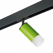 Светильник на штанге Lightstar Rullo PRO43431 цвет плафона/подвески Белый, Зеленый, цвет арматуры Черный