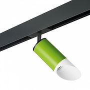 Светильник на штанге Lightstar Rullo PRO43436 цвет плафона/подвески Белый, Зеленый, цвет арматуры Черный