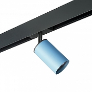 Светильник на штанге Lightstar Rullo PRO435 цвет плафона/подвески Голубой, цвет арматуры Черный