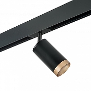 Светильник на штанге Lightstar Rullo PRO43740 цвет плафона/подвески Черный, Золото, цвет арматуры Черный