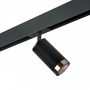 Светильник на штанге Lightstar Rullo PRO437431 цвет плафона/подвески Бронза, Черный, цвет арматуры Черный