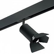 Светильник на штанге Lightstar Rullo PRO437437 цвет плафона/подвески Черный, цвет арматуры Черный