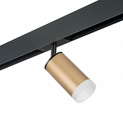 Светильник на штанге Lightstar Rullo PRO44030 цвет плафона/подвески Белый, Золото, цвет арматуры Черный