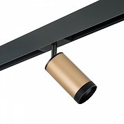 Светильник на штанге Lightstar Rullo PRO440437 цвет плафона/подвески Черный, Золото, цвет арматуры Черный