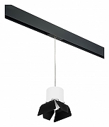 Подвесной светильник Lightstar Rullo PRORP3486487 цвет плафона/подвески Белый, Черный, цвет арматуры Черный