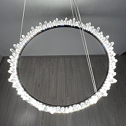 Подвесной светильник Imperiumloft QUARTZ QUARTZ цвет плафона/подвески Прозрачный, цвет арматуры Черный-4