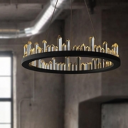 Подвесной светильник Imperiumloft QUARTZ QUARTZ цвет плафона/подвески Прозрачный, цвет арматуры Черный-14