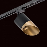 Светильник на штанге Lightstar Rullo R1T3487190 цвет плафона/подвески Черный, Золото, цвет арматуры Черный-1