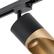 Светильник на штанге Lightstar Rullo R1T3487190 цвет плафона/подвески Черный, Золото, цвет арматуры Черный-2