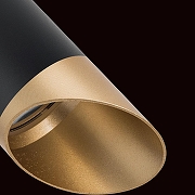 Светильник на штанге Lightstar Rullo R1T3487190 цвет плафона/подвески Черный, Золото, цвет арматуры Черный-3