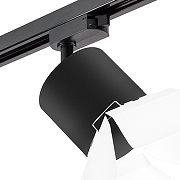 Светильник на штанге Lightstar Rullo R1T3487486 цвет плафона/подвески Белый, Черный, цвет арматуры Черный-2