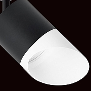 Светильник на штанге Lightstar Rullo R1T348786 цвет плафона/подвески Белый, Черный, цвет арматуры Черный-3