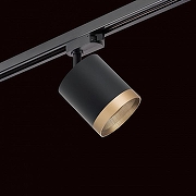 Светильник на штанге Lightstar Rullo R1T348790 цвет плафона/подвески Черный, Золото, цвет арматуры Черный-1