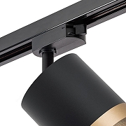 Светильник на штанге Lightstar Rullo R1T348790 цвет плафона/подвески Черный, Золото, цвет арматуры Черный-2