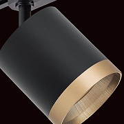 Светильник на штанге Lightstar Rullo R1T348790 цвет плафона/подвески Черный, Золото, цвет арматуры Черный-3