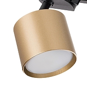 Светильник на штанге Lightstar Rullo R1T3490 цвет плафона/подвески Золото, цвет арматуры Черный-2