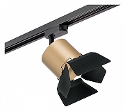 Светильник на штанге Lightstar Rullo R1T3490487 цвет плафона/подвески Черный, Золото, цвет арматуры Черный