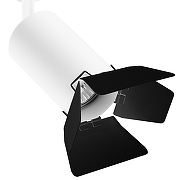 Светильник на штанге Lightstar Rullo R1T436437 цвет плафона/подвески Белый, Черный, цвет арматуры Белый-1