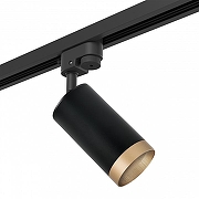 Светильник на штанге Lightstar Rullo R1T43740 цвет плафона/подвески Черный, Золото, цвет арматуры Черный