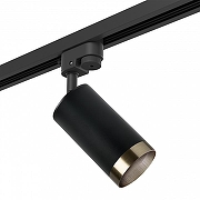 Светильник на штанге Lightstar Rullo R1T437431 цвет плафона/подвески Бронза, Черный, цвет арматуры Черный
