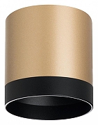 Накладной светильник Lightstar Rullo R34903487 цвет плафона/подвески Черный, Золото, цвет арматуры Золото