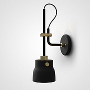 Бра Imperiumloft RAM RAM-W01 цвет плафона/подвески Черный, цвет арматуры Черный