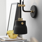 Бра Imperiumloft RAM RAM-W01 цвет плафона/подвески Черный, цвет арматуры Черный-7