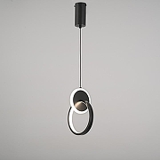 Подвесной светильник Imperiumloft RANDALL А randall01 цвет плафона/подвески Белый, Черный, цвет арматуры Черный-1