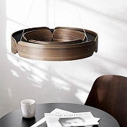 Подвесной светильник Imperiumloft RANGE RANGE01 цвет плафона/подвески Коричневый, цвет арматуры Белый-1