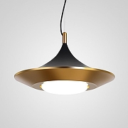 Подвесной светильник Imperiumloft Rask RASK01 цвет плафона/подвески Белый, Латунь, Черный, цвет арматуры Черный-1