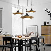 Подвесной светильник Imperiumloft Rask RASK01 цвет плафона/подвески Белый, Латунь, Черный, цвет арматуры Черный-3