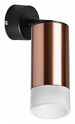 Спот Lightstar Rullo RB43031 цвет плафона/подвески Белый, Медь, цвет арматуры Черный