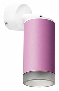 Спот Lightstar Rullo RB43230 цвет плафона/подвески Прозрачный, Розовый, цвет арматуры Белый