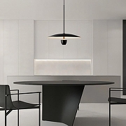 Подвесной светильник Imperiumloft REFLECT reflect01 цвет плафона/подвески Белый, Черный, цвет арматуры Черный-4