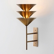 Бра Imperiumloft REKKA rekka01 цвет плафона/подвески Латунь, цвет арматуры Латунь-2