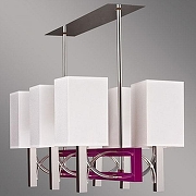 Светильник на штанге Kemar Riffta RF/6/V цвет плафона/подвески Белый, цвет арматуры Хром