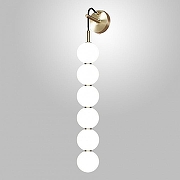 Бра Imperiumloft ROCCO rocco-w01 цвет плафона/подвески Белый, цвет арматуры Латунь