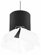 Подвесной светильник Lightstar Rullo RP3487486 цвет плафона/подвески Белый, Черный, цвет арматуры Черный