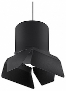 Подвесной светильник Lightstar Rullo RP3487487 цвет плафона/подвески Черный, цвет арматуры Черный