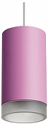 Подвесной светильник Lightstar Rullo RP43230 цвет плафона/подвески Прозрачный, Розовый, цвет арматуры Белый