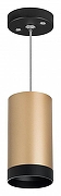Подвесной светильник Lightstar Rullo RP440437 цвет плафона/подвески Черный, Золото, цвет арматуры Черный-1