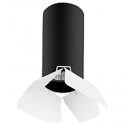 Подвесной светильник Lightstar Rullo RP6487486 цвет плафона/подвески Белый, Черный, цвет арматуры Черный