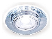 Встраиваемый светильник Ambrella Light S S211 CL/WH цвет плафона/подвески Прозрачный, цвет арматуры Хром