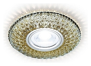 Встраиваемый светильник Ambrella Light S S333 CF/WR цвет Коричневый, Хром