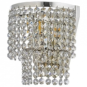 Накладной светильник Arti Lampadari Sara Silver Sara E 2.10.503 S цвет плафона/подвески Прозрачный, цвет арматуры Серебро