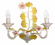 Бра Abrasax Suzanne SB0979/2 цвет плафона/подвески Зеленый, Красный, цвет арматуры Бежевый