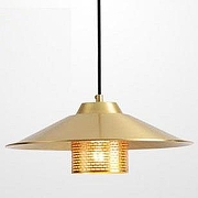 Подвесной светильник Imperiumloft Serenity SERENITY01 цвет плафона/подвески Золото, цвет арматуры Латунь