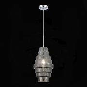 Подвесной светильник ST-Luce Rex1te SL1001.103.01 цвет плафона/подвески Светло-серый, цвет арматуры Хром-3