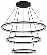 Подвесной светильник ST-Luce EUCL1D1CS SL1018.403.03 цвет плафона/подвески Прозрачный, Хром, цвет арматуры Черный
